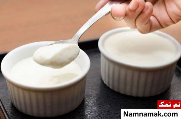 تهیه ماست خانگی سفت