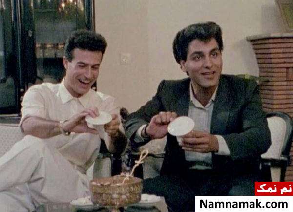 مهران مدیری و دانیال حکیمی در سریال باغ گیلاس