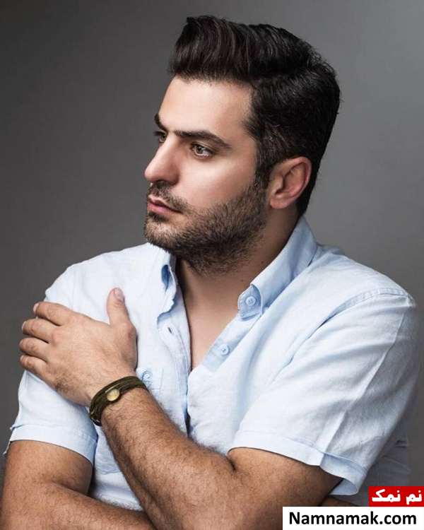علی ضیا ژست علی ضیا در عکس