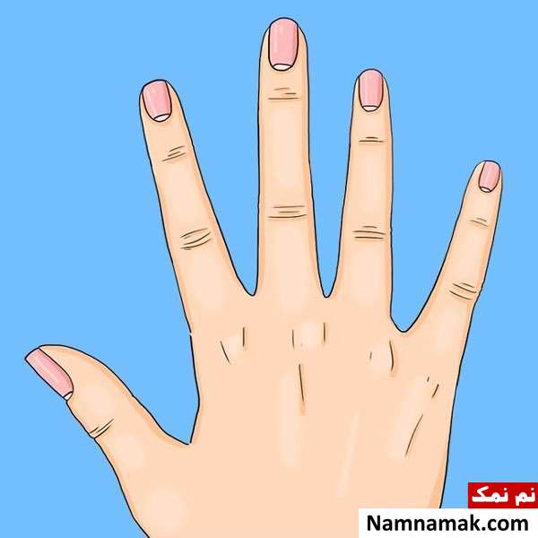 عکس هلال ناخن کوچک
