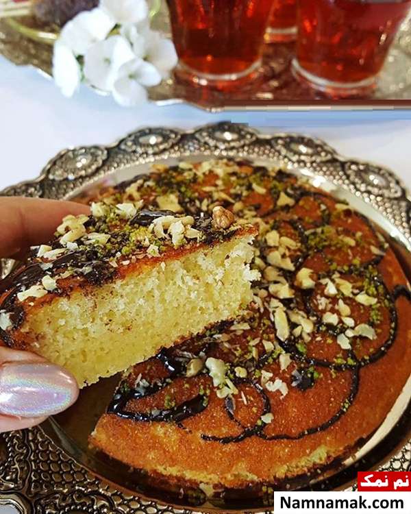 کیک صبحانه کیک صبحانه تابه ای