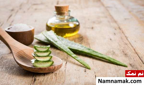 کرم خانگی آلوئه ورا و روغن نارگیل