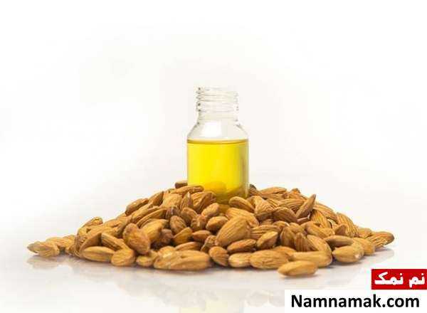 روغن بادام ماساژ ابرو با روغن بادام برای تقویت رشد ابرو