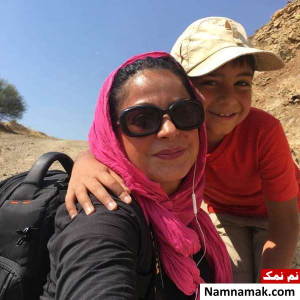 سیما تیرانداز و پسرش سیما تیرانداز و پسرش رایان