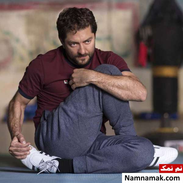 بهرام رادان بازیگر نقش مرتضی نژادی در فیلم سونامی بهرام رادان در سونامی
