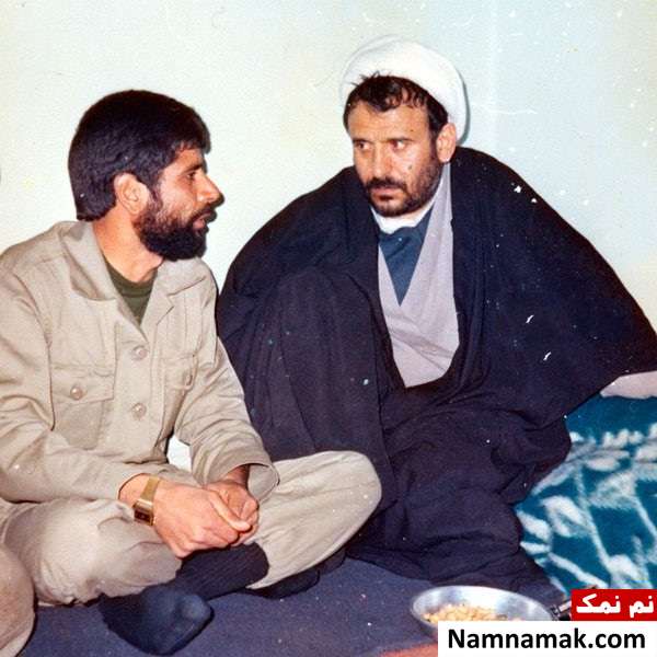 زندگینامه شیخ حسین انصاریان و همسرش شیخ حسین انصاریان در جبهه