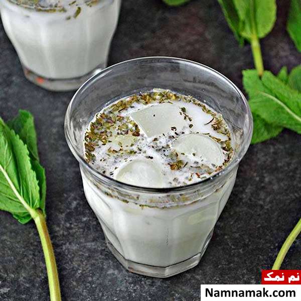 دوغ خانگی با شیر
