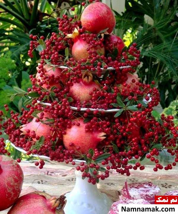 آموزش میوه آرایی شب یلدا