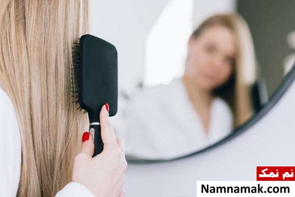 شانه زدن موها شانه زدن از روشهای تحریک رشد موی سر