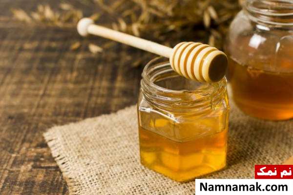 عسل استفاده از عسل از راه های طبیعی برای رشد مو
