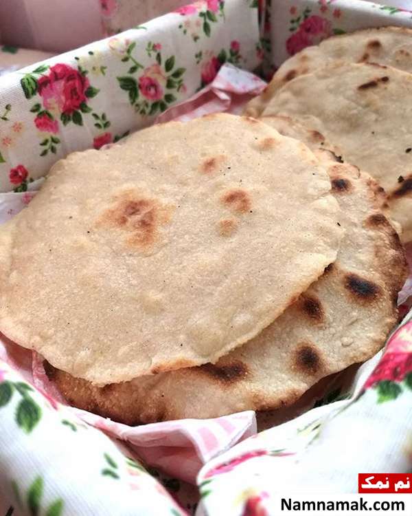 طرز تهیه نان لواش