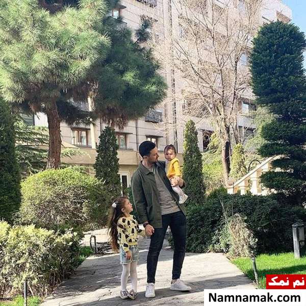 شاهرخ استخری و دخترانش پناه و نبات
