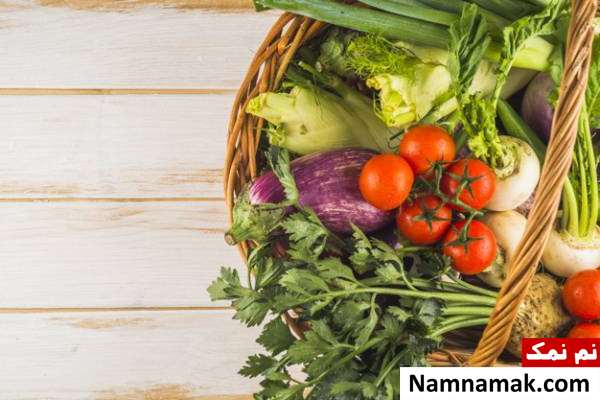 سبزیجات مواد غذایی برای رژیم لاغری