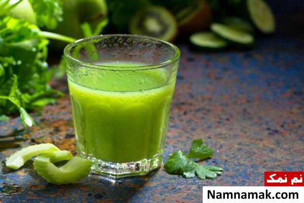 گرفتن آب کرفس طریقه آب کرفس گرفتن