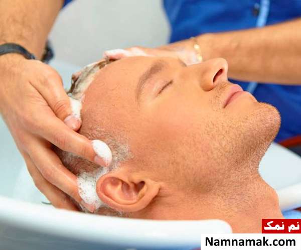 روش شستشو بعد از کاشت مو