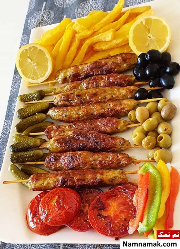 کباب چوبی مرغ