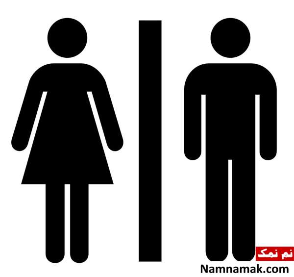 عکس لوگوی زن و مرد علامت نر و ماده