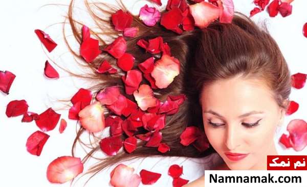 فواید و خواص گلاب برای مو