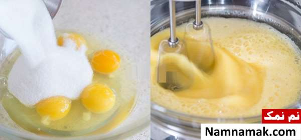 طرز تهیه رولت خامه ای با روکش شکلات