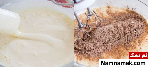 طرز تهیه رولت خامه ای با روکش شکلات