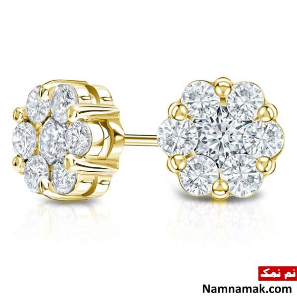 مدل گوشواره مناسب لباس یقه بسته