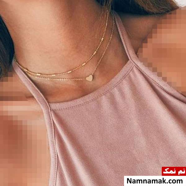 مدل گردنبند برای لباس پشت باز زنانه و دخترانه