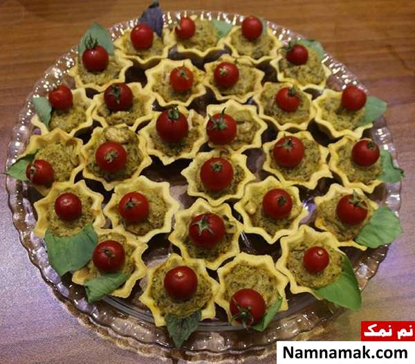 دستور تهیه تارت کشک بادمجان دستور تهیه تارت کشک بادمجان