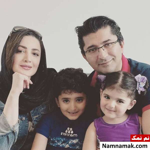 خانواده شیلا خداداد شیلا خداداد در کنار همسر و دختر و پسرش