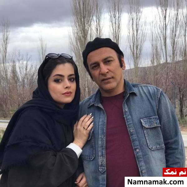 حمیدرضا آذرنگ و همسرش روی صحنه میروند