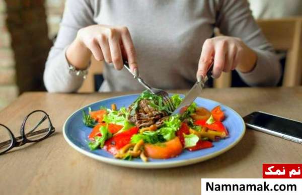 لاغری زمان غذا خوردن برای لاغری و کاهش وزن