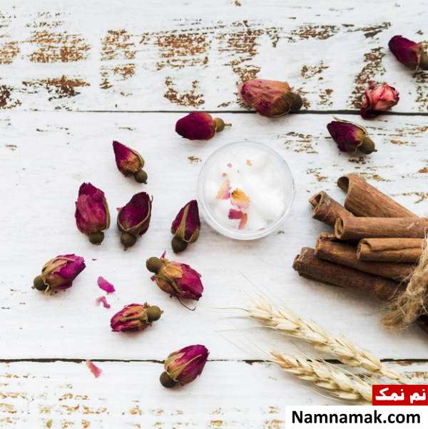 گل سرخ گل سرخ خشک شده برای ماسک