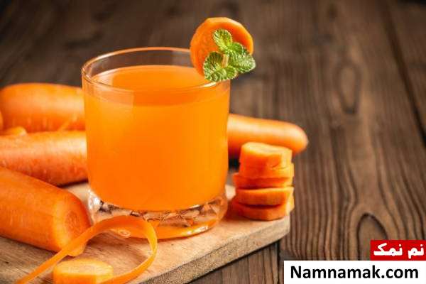 آب هویج برای درمان ورم پروستات