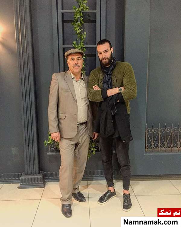 امیرحسین اکبری و پدرش