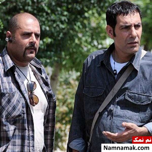 بهنام تشکر و هومن برق نورد در دزد و پلیس