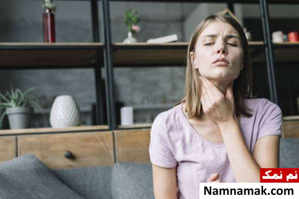 گلو درد علائم گلو درد چرکی