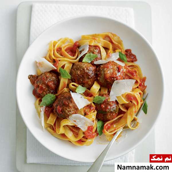 طرز تهیه اسپاگتی سوئدی