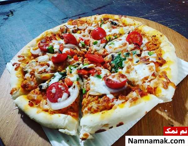 طرز تهیه املت پیتزایی