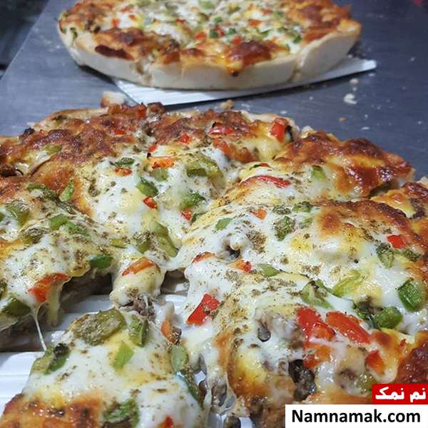 طرز تهیه پیتزا مرغ