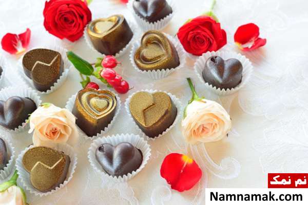 شکلات برای ولنتاین- کادو ولنتاین