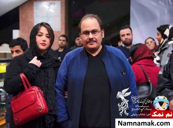 رضا داوود نژاد و همسرش رضا داوود نژاد و همسرش غزل بدیعی