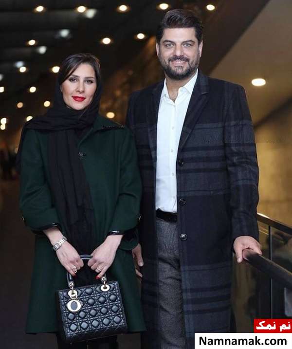 سام درخشانی و همسرش سام درخشانی و همسرش در جشنواره 38