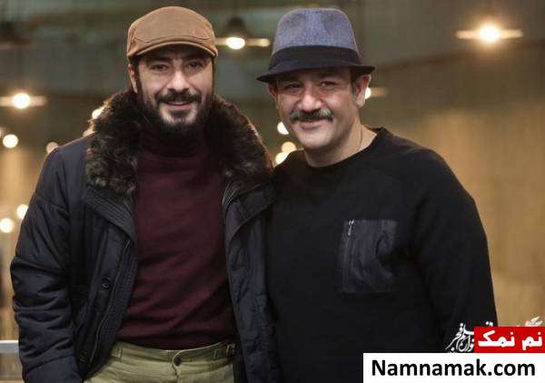 مهران غفوریان و نوید محمدزاده در جشنواره فجر 38