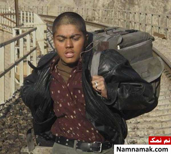 آزاده زارعی گریم آزاده زارعی در آمین خواهیم گفت