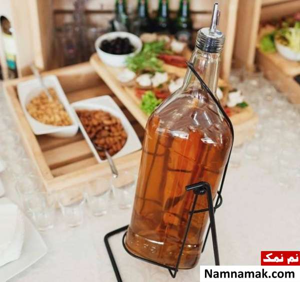 سرکه و آب سرکه برای براق کردن ترمه