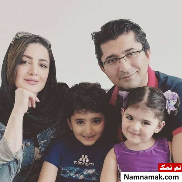 خانواده شیلا خداداد شیلا خداداد در کنار همسر و دختر و پسرش