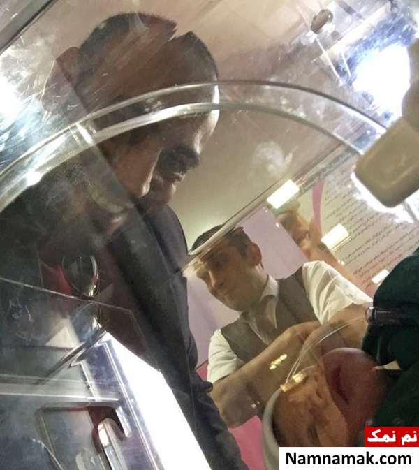 امیریل ارجمند امیریل ارجمند همسر یاسمینا باهر و فرزندشان
