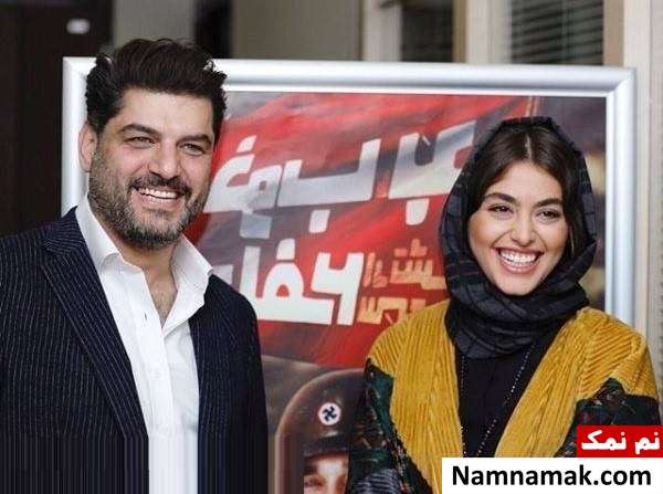 سام درخشانی و ریحانه پارسا سام درخشانی و ریحانه پارسا در اکران خوب بد جلف 2