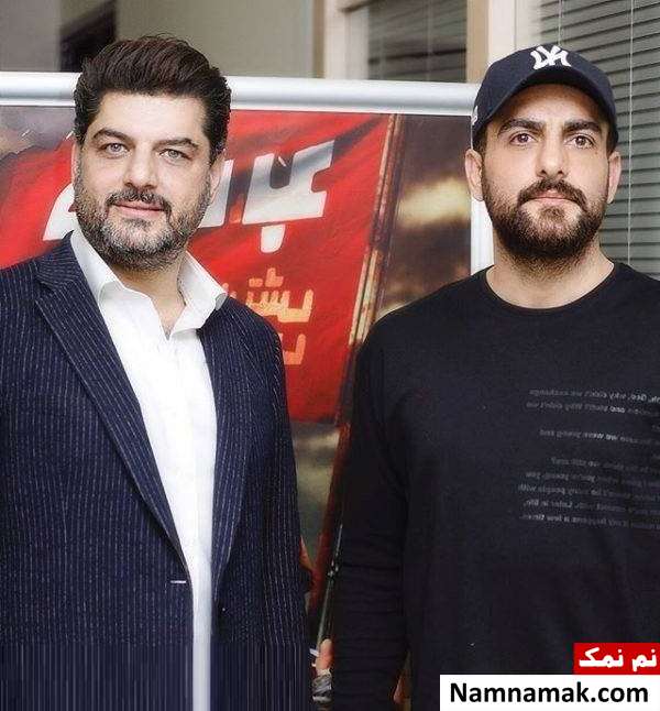 سام درخشانی و حامد کمیلی سام درخشانی و حامد کمیلی در اکران خوب بد جلف 2
