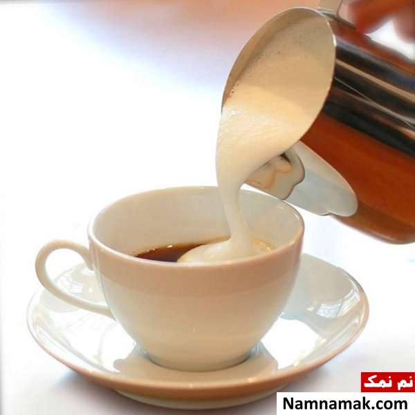 مضرات قهوه با شیر مضرات خوردن شیر با قهوه