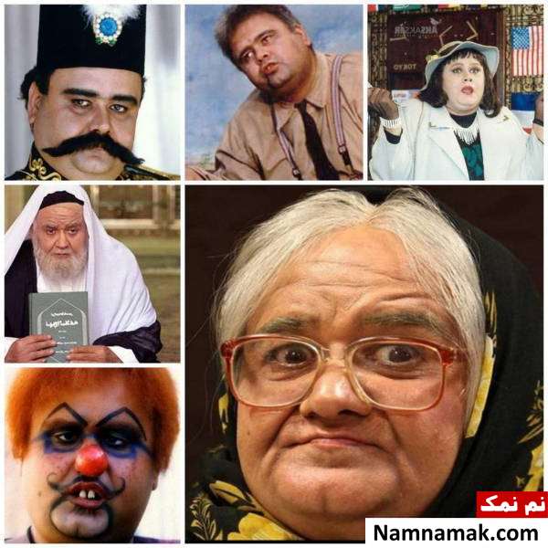 گریم های اکبر عبدی گریم های دیدنی اکبر عبدی